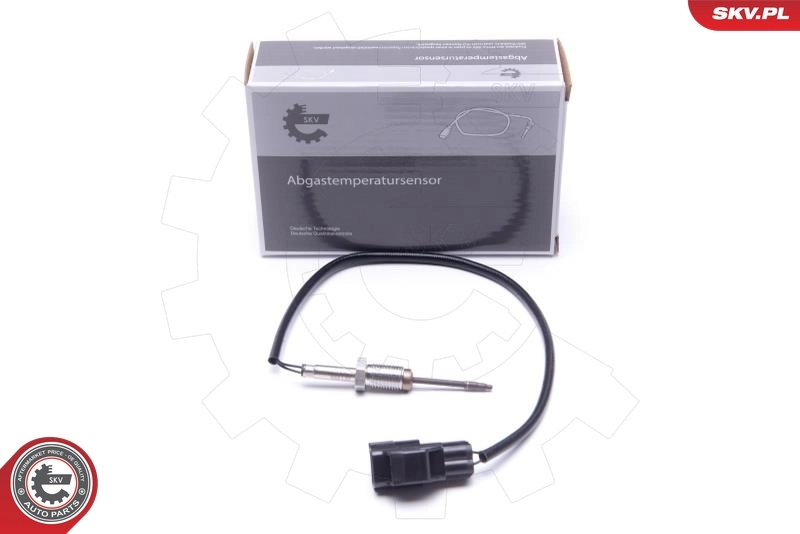 Sensor, exhaust gas temperature